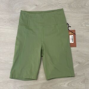 High Rise Bike Short - Mantis